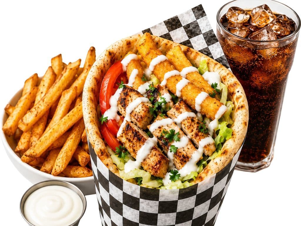 SOUVLAKI GYRO COMBO