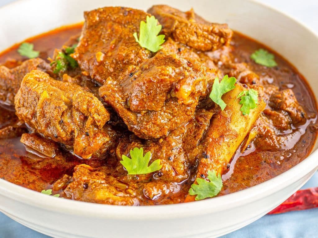 Karaikudi Goat Curry(Bone-In)