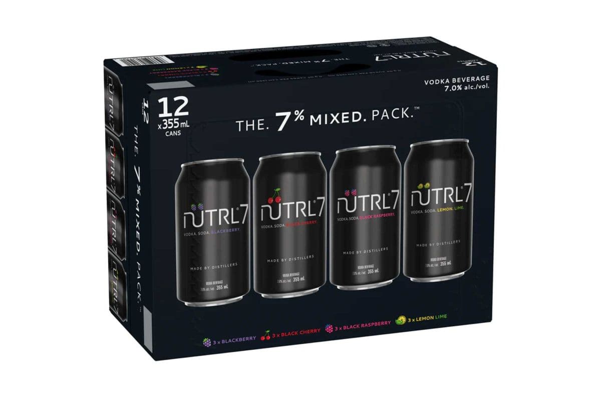 Nutrl Mixed Black (12 x 355 ml Cans)
