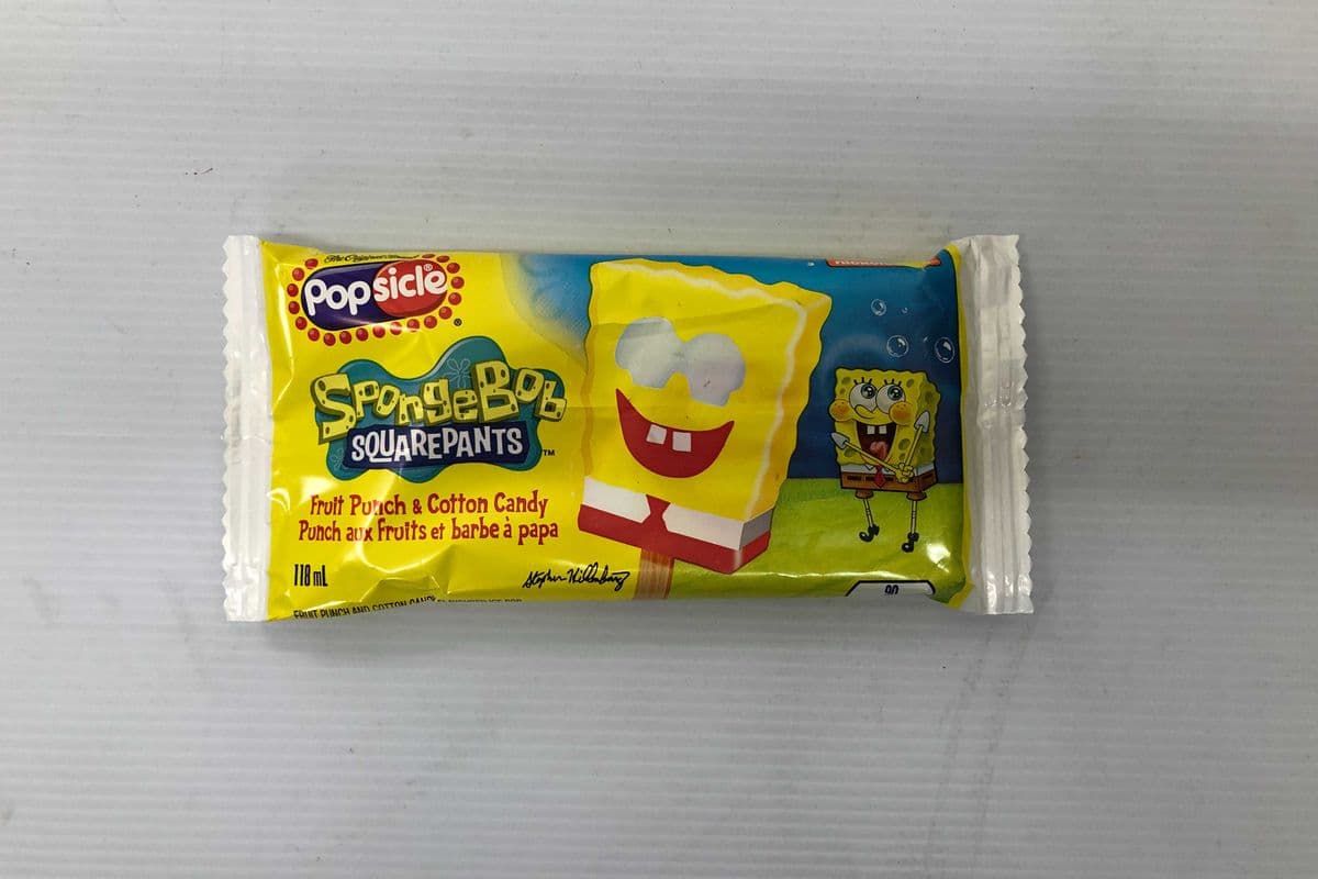 Popsicle Sponge Bob Ice Pop 110 ml