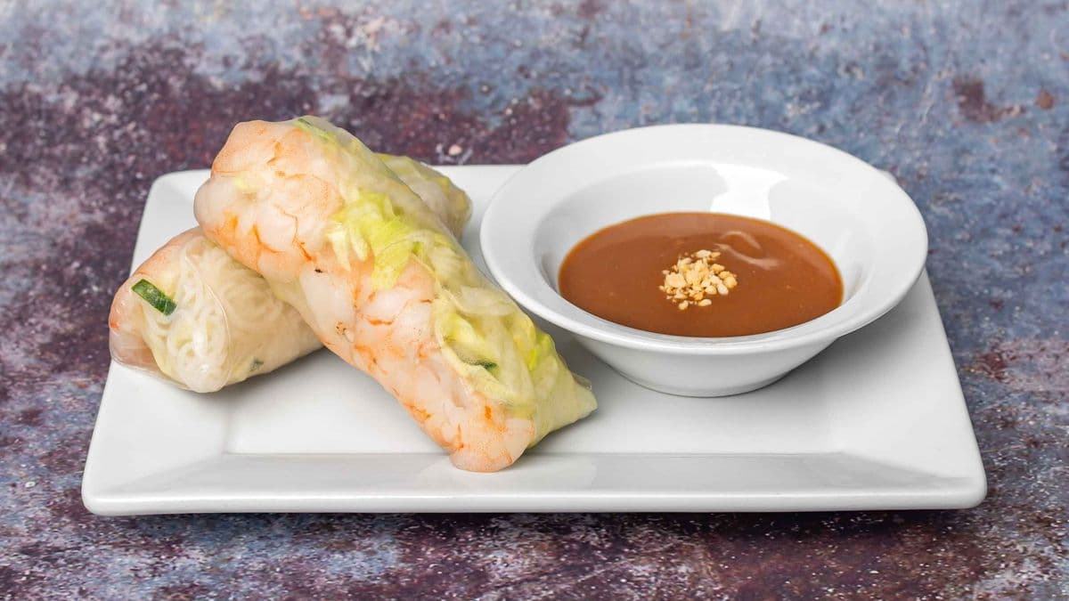 2. SHRIMP SALAD ROLLS