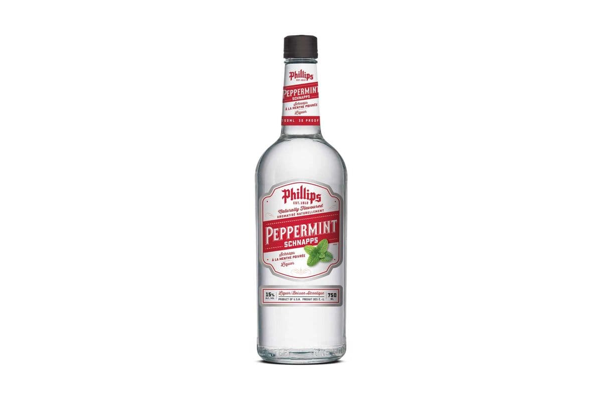 Phillips Schnapps Peppermint Liqueur (1 x 750ml)