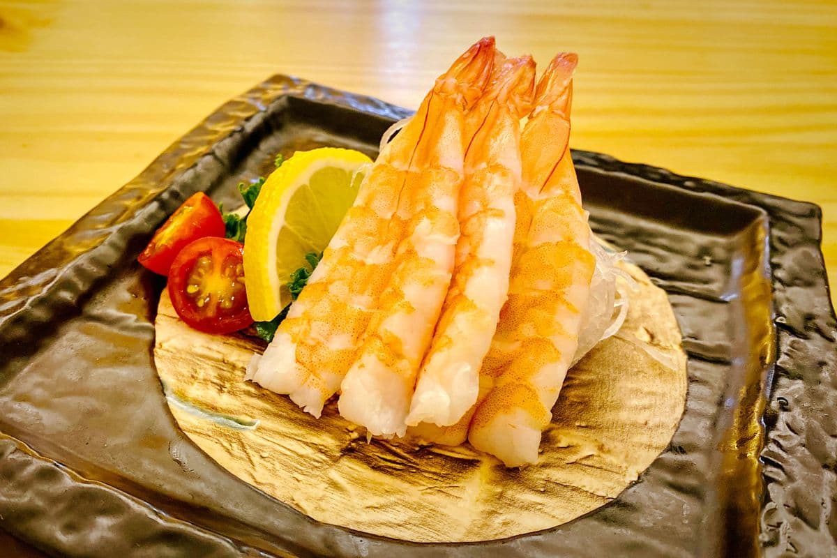 Shrimp (Ebi) Sashimi (3 pcs)