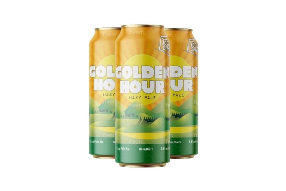 Tool Shed Brewing Golden Hour Hazy Pale Ale (4 Cans) (1 x 4x473ML)