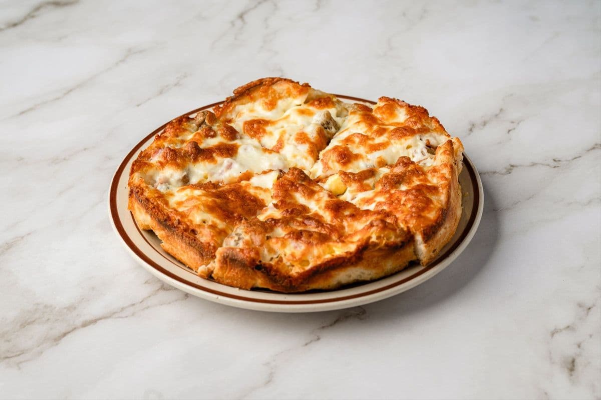 8" All Meat Breakfast Pizza