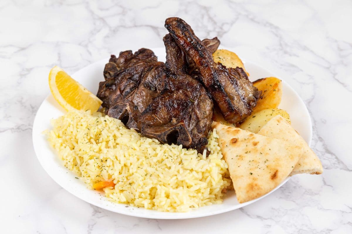 Grilled Lamb Dinner (Four Pieces)
