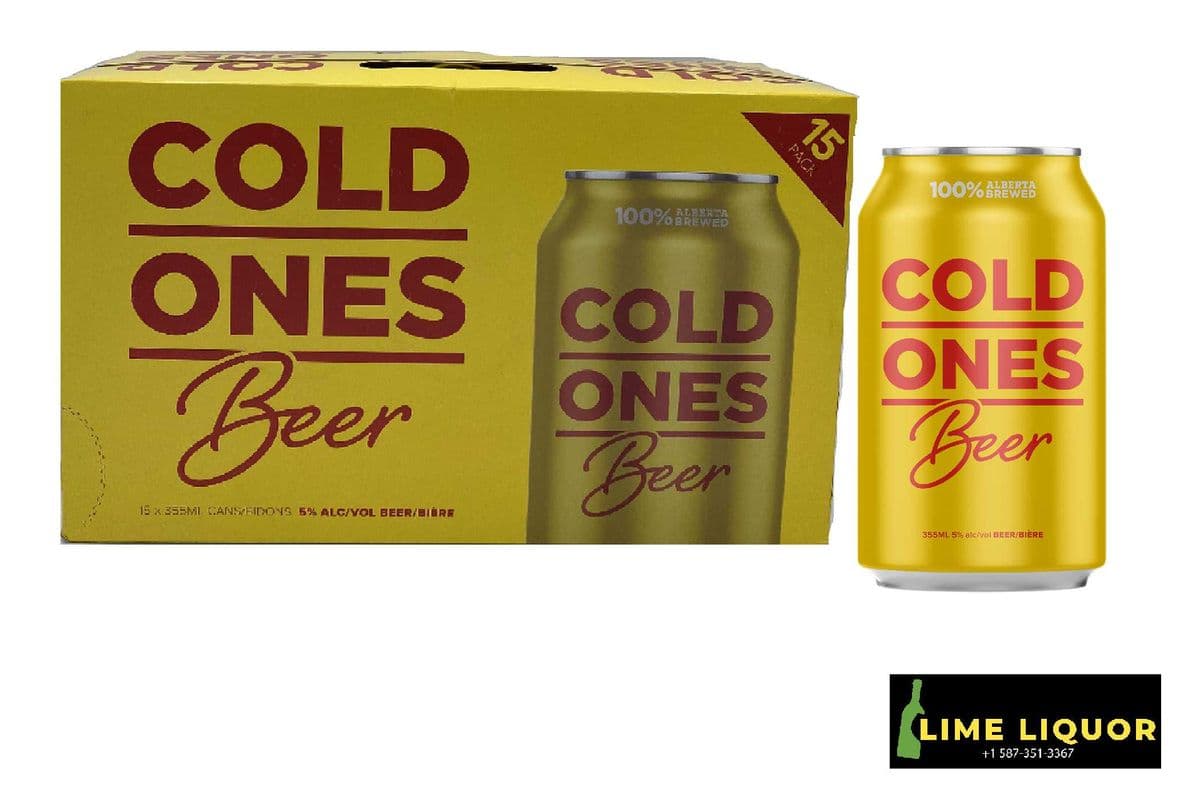Cold Ones Lager Beer (15 x 355mL Can)