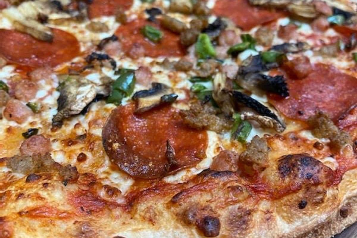 9" The Works Pizza