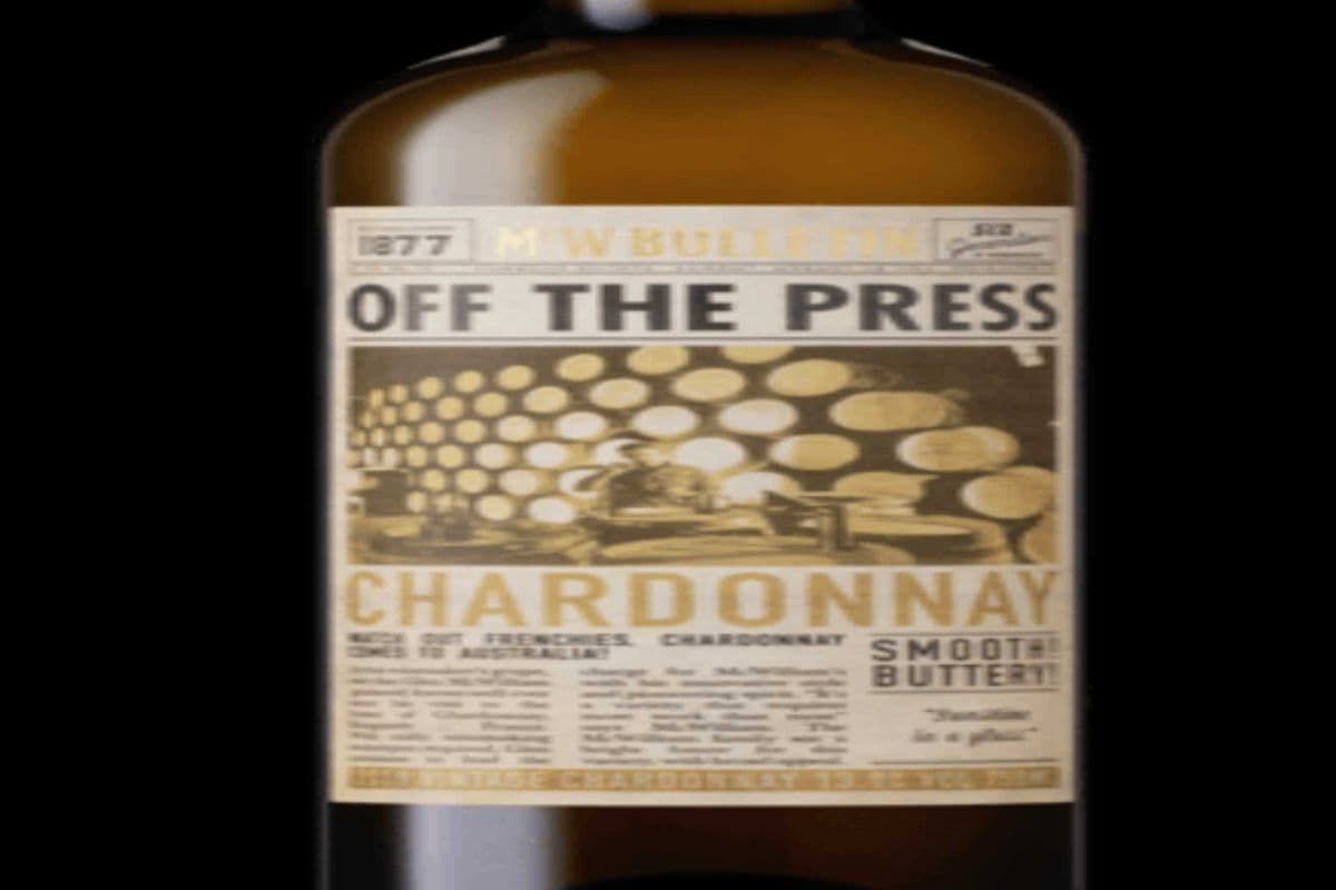 McWILLIAM'S OFF THE PRESS CHARDONNAY (1 x 750ML) (1 x 750 ML)