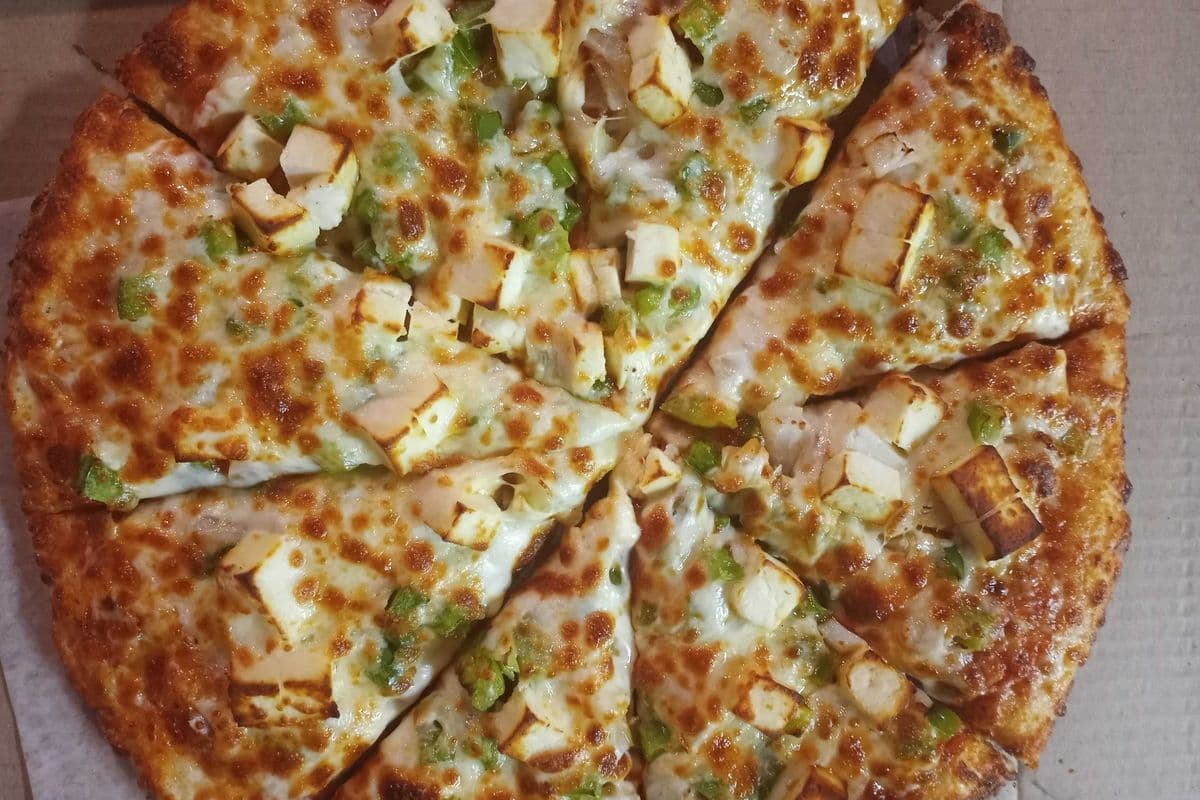 10'' Paneer pizza