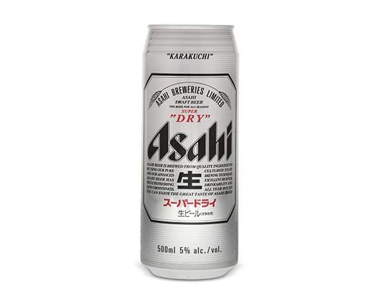 ASAHI SUPER DRY (500ML)