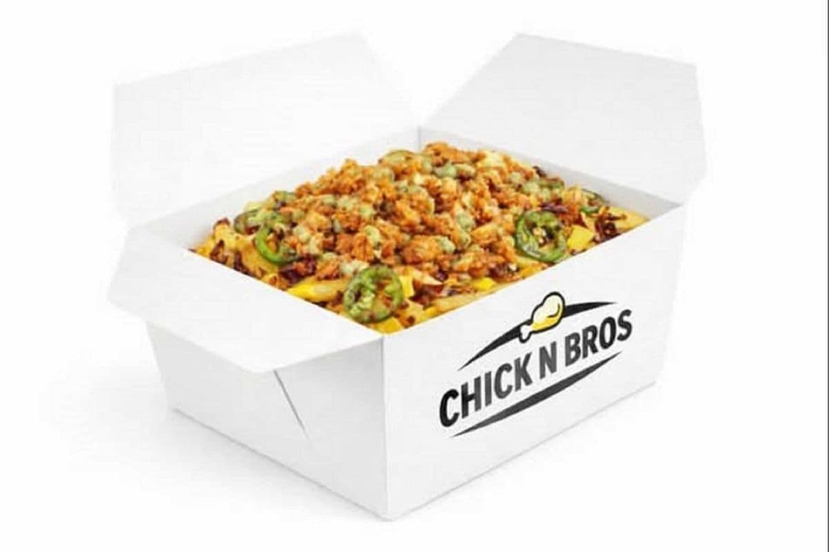 Buffalo Chicken Cheesy Fries