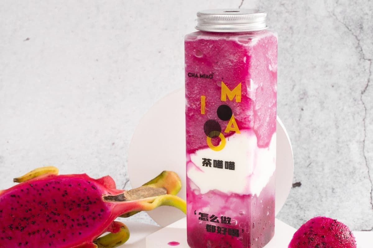 F7 Dragon Fruit Yogurt Slush 火龙果喵星优酪乳
