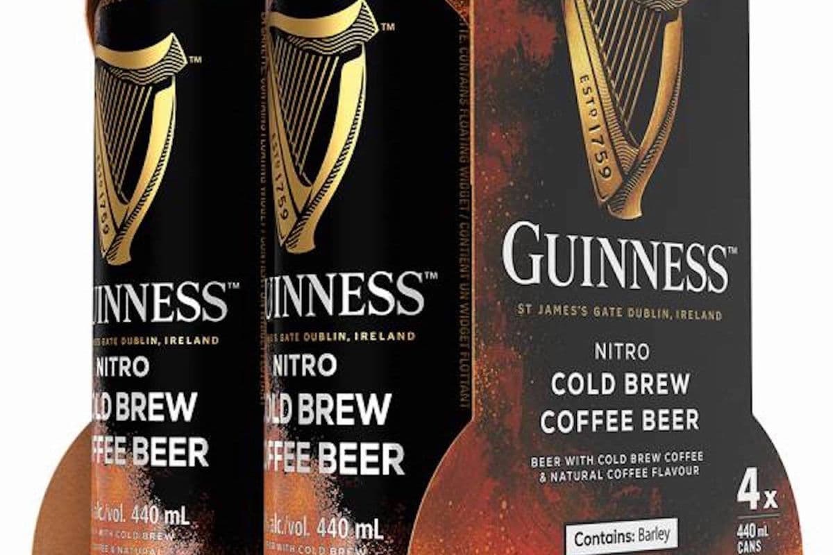 GUINNESS NITRO COLD BREW COFFEE BEER 4PK (4 x 473ML)