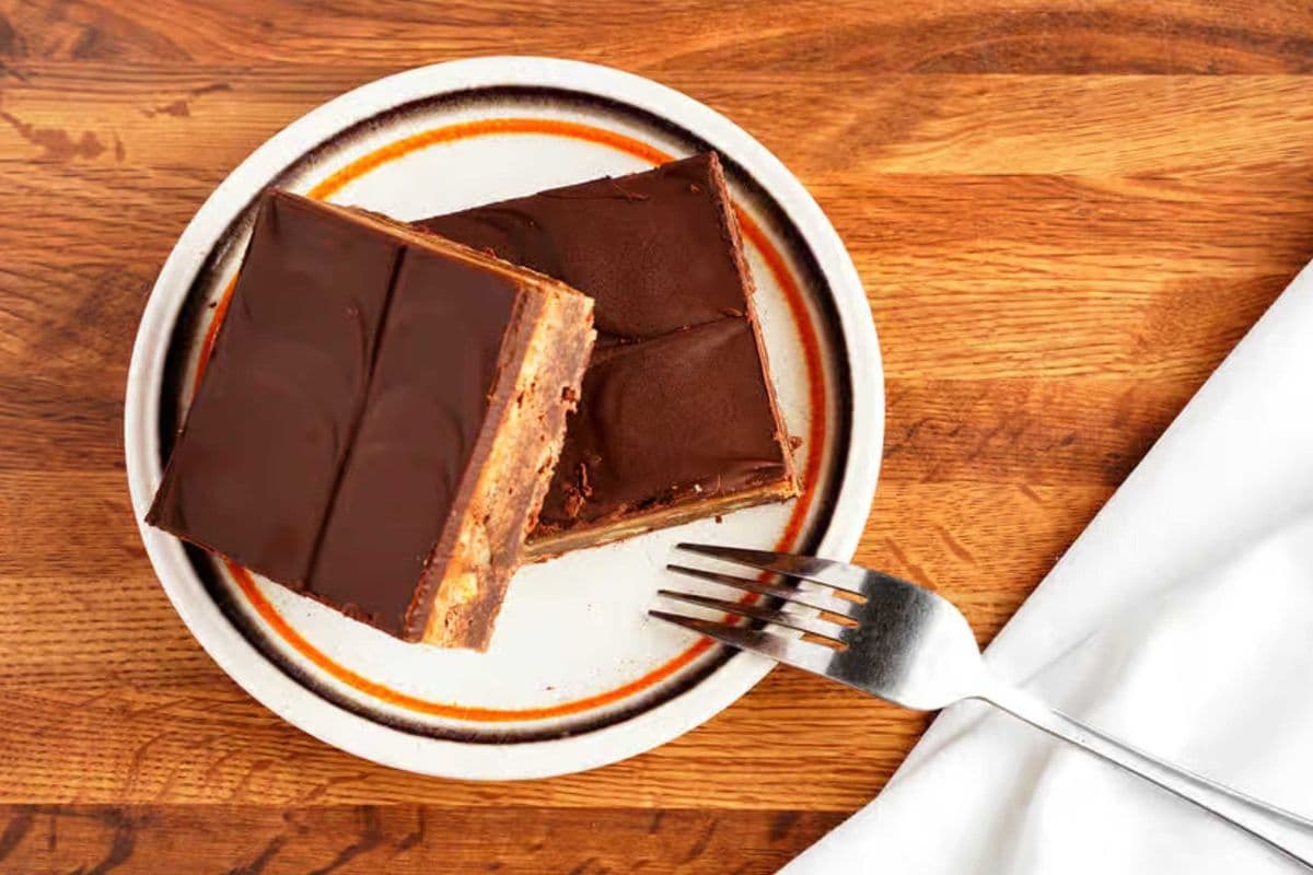 G.F. Belgian Chocolate Caramel Brownie