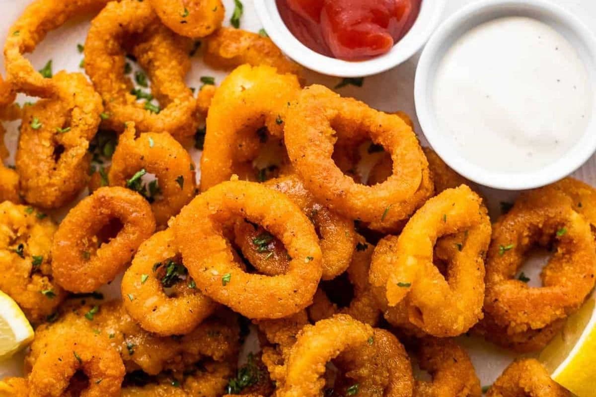 Breaded Squid Rings (Calamari Fritti)