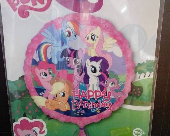 17" Round Foil Balloons (My Little Pony)