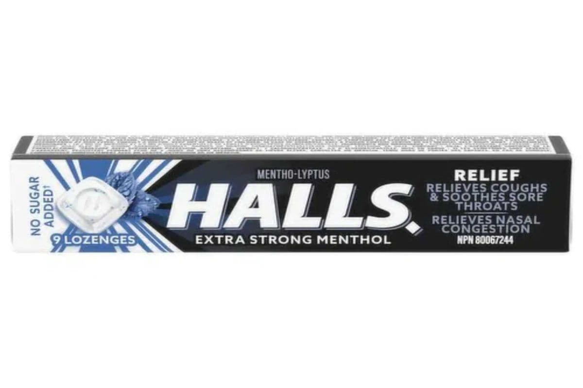 Halls Extra Strong Menthol 9