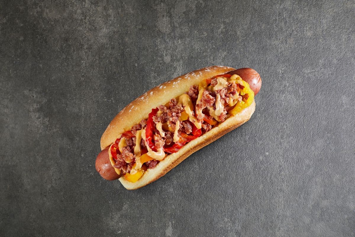 Flamin' Bacon Loaded Dog