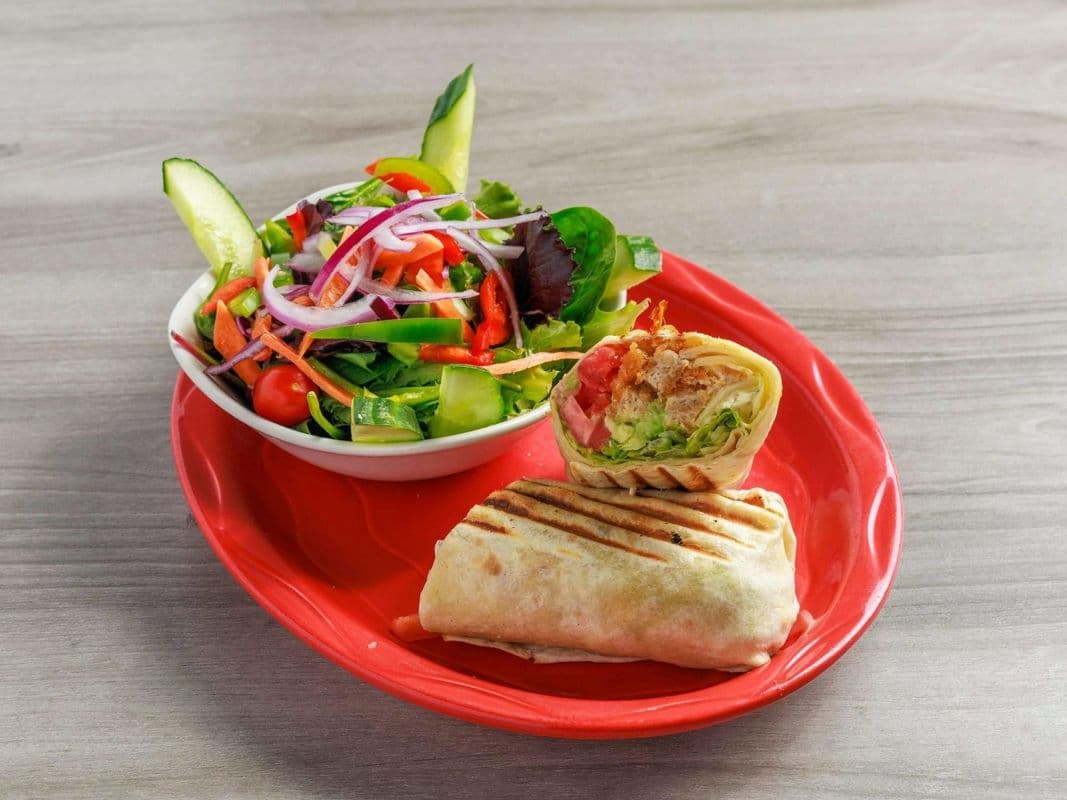 Vegan Chicken Wrap