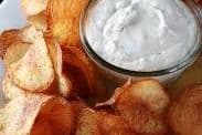 Side Cactus Cut Potatoes