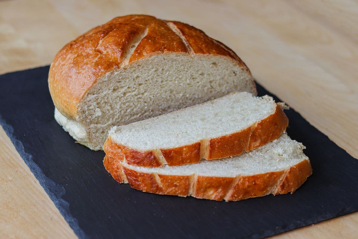 Artisan Sourdough Bread Unsliced