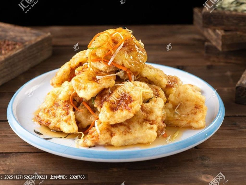 Deep Fried Pork w/Sweet Sauce锅包肉