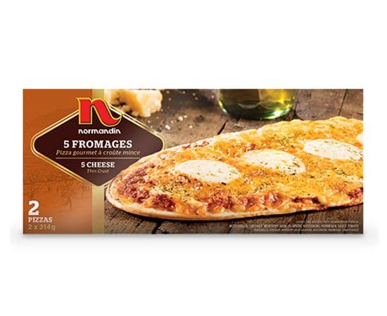 Pizza au cinq fromages / 5 cheese pizza