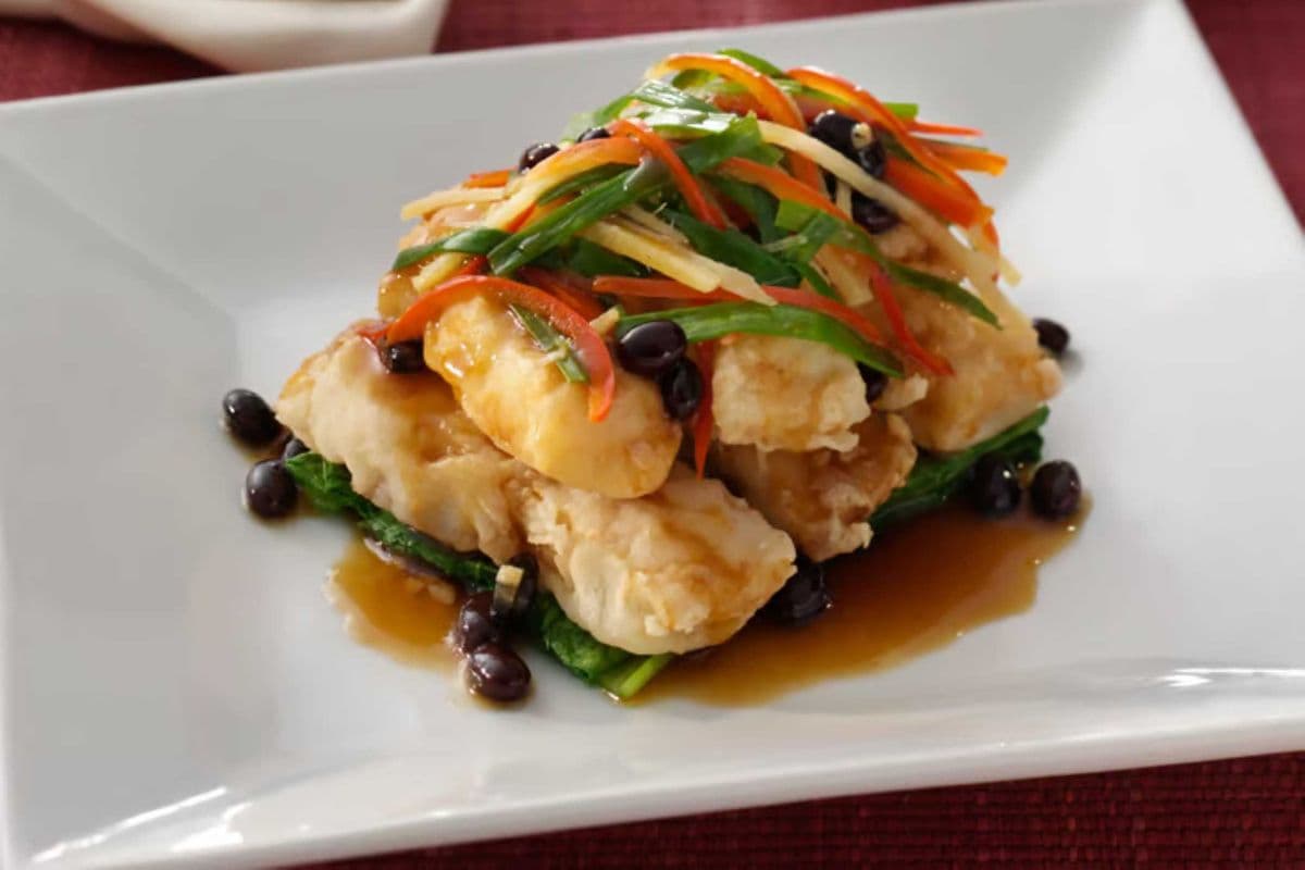 Fish Fillet in Black Bean Sauce