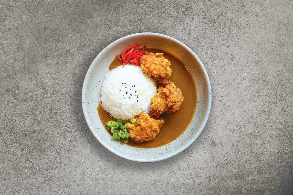 Chicken Karaage Curry- Rice Bowl