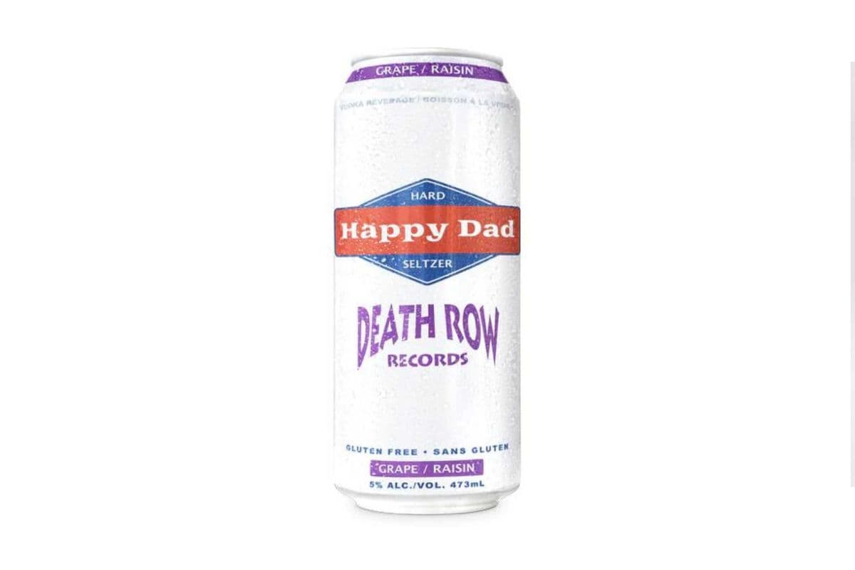 Happy Dad Hard Seltzer Grape (1 x 473ml)