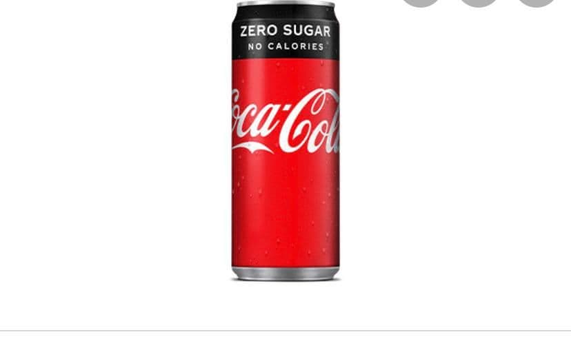 Canned Zero Coke
