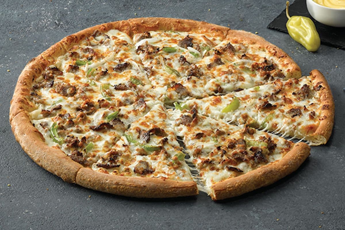 Extra Large Philly Cheesesteak Pizza