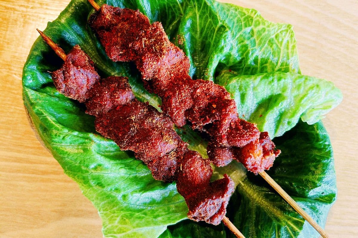 Fried Lamb Skewers (2skewers) 炸羊肉串
