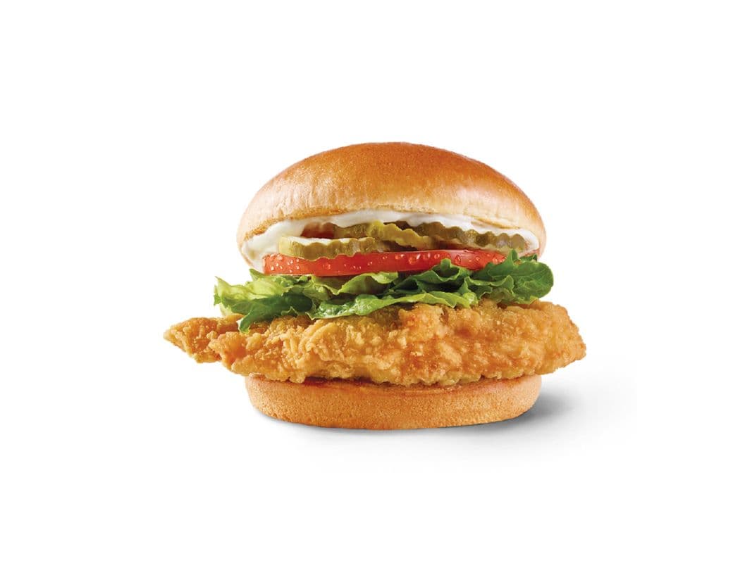 Sandwich au poulet classique / Classic Chicken Sandwich (Cals: 470)