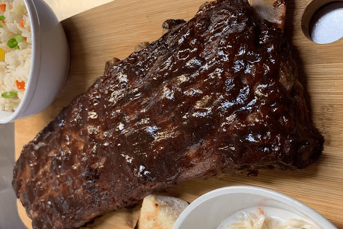 BBQ Pork Side Ribs Full Rack