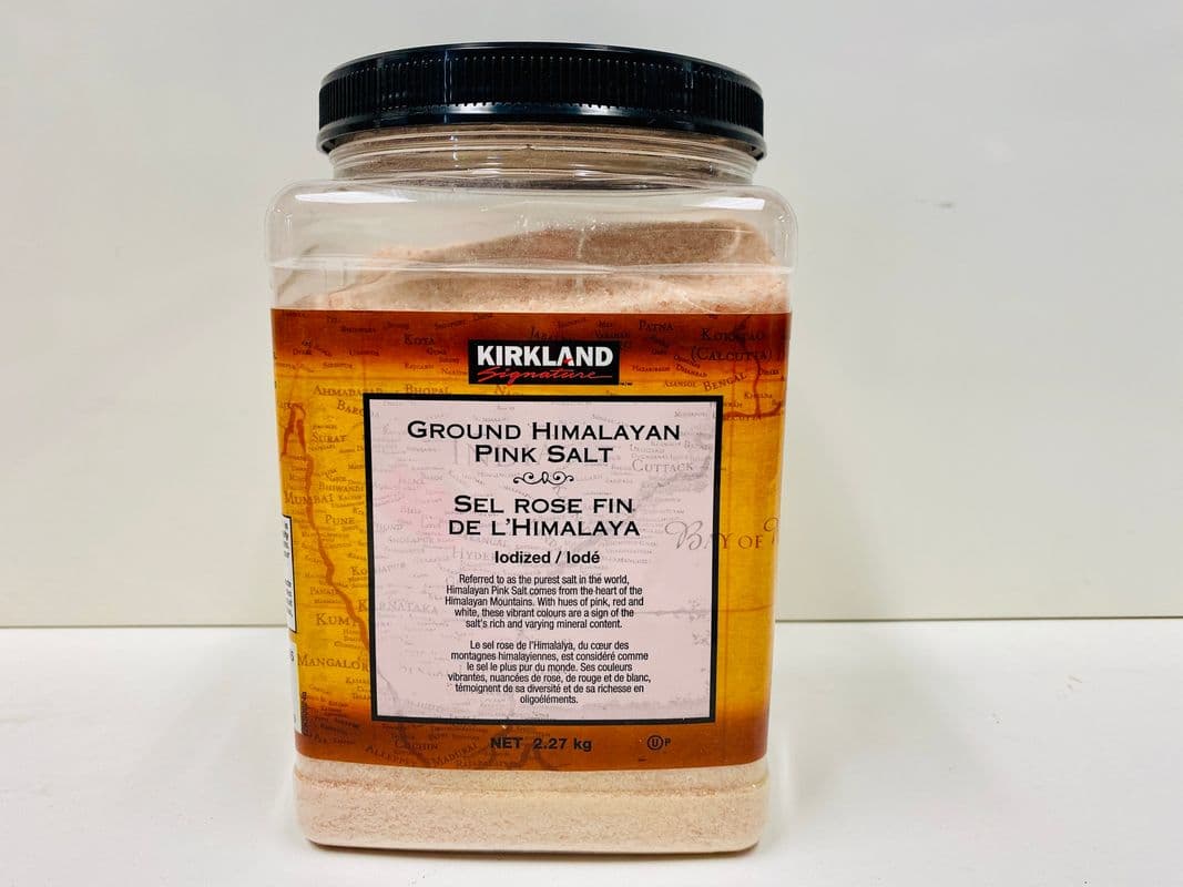 Kirkland Himalayan Pink Salt (2.27 kg)