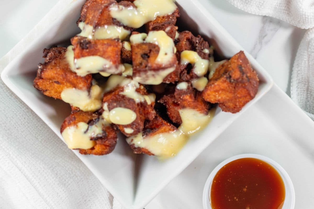 Fried Bread Pudding