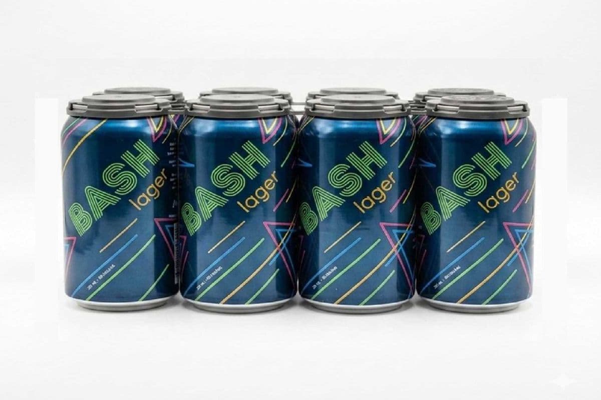 148290. BASH LAGER (8 x 355ML (CANS))