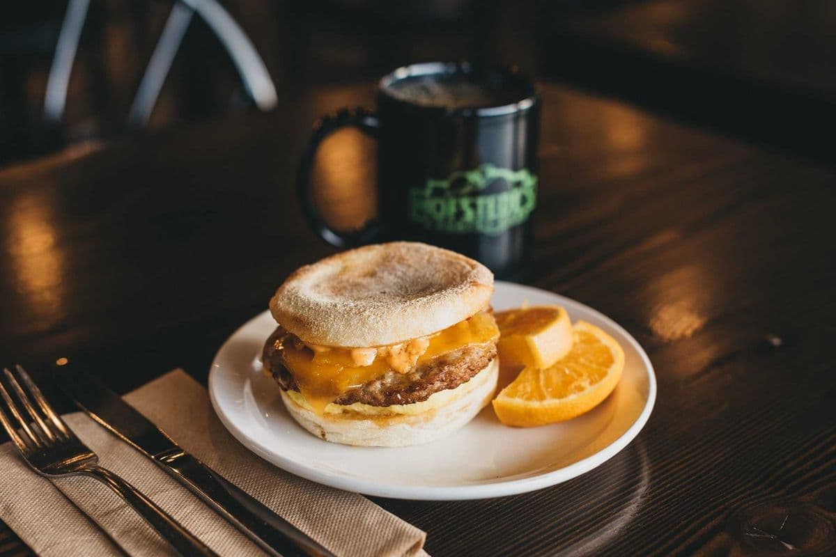 Chipotle Sausage Breakfast Sandwich