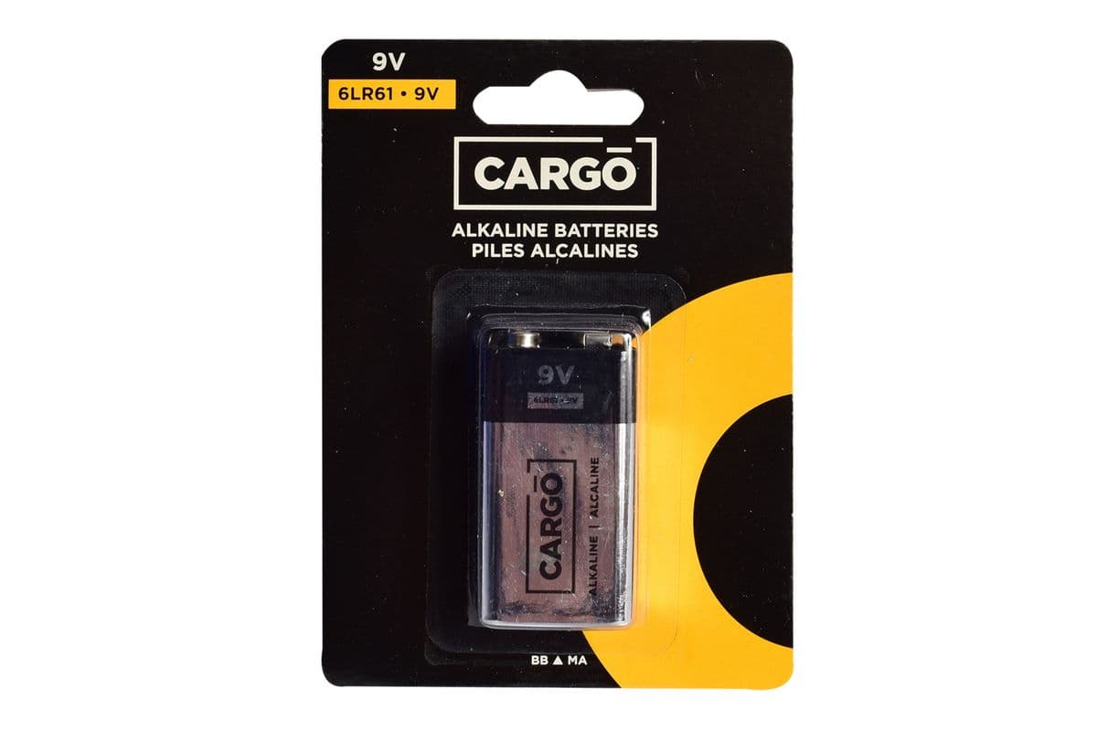 Cargo Pile 9V (1pk) 77788 / Cargo Battery 9V (1pk) 77788