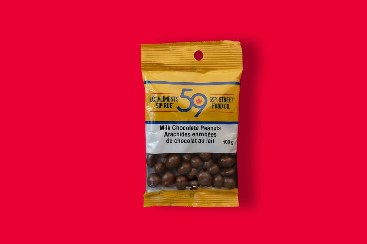 59th Street Chocolate Peanuts (100g) - 77192