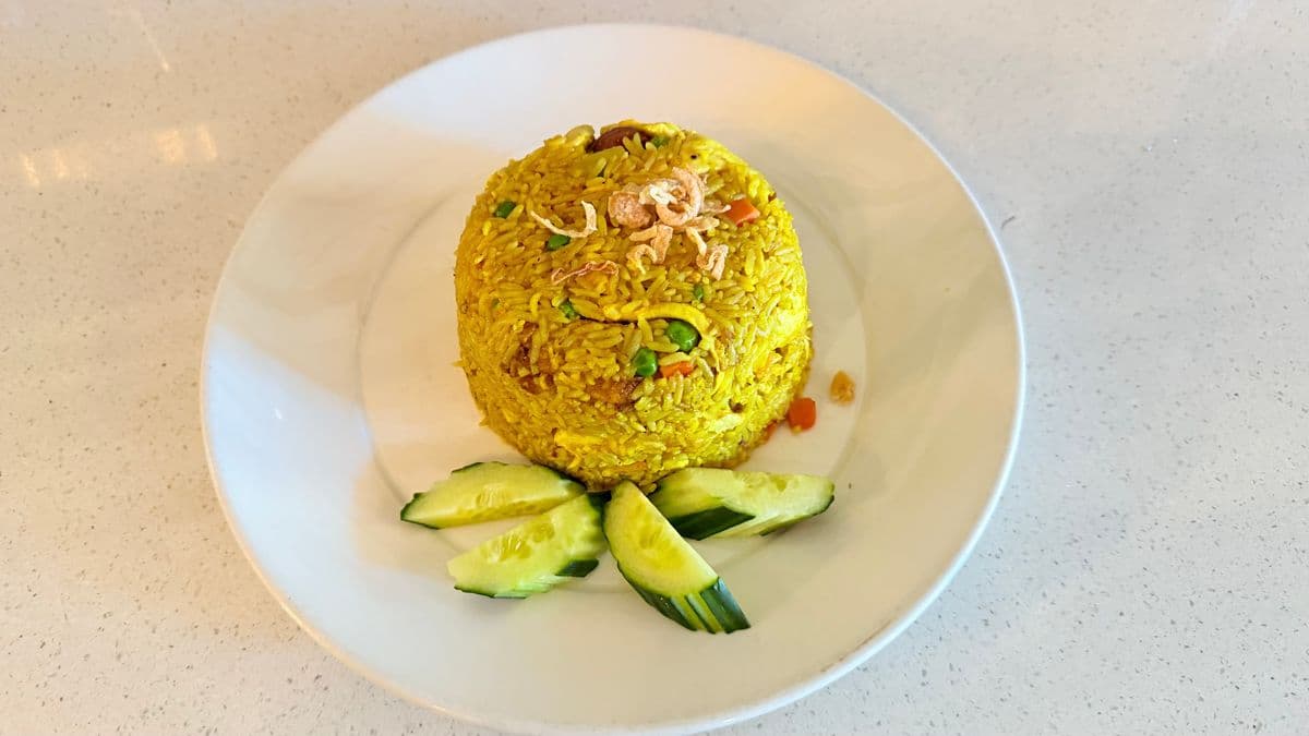 Fried Rice with Pineapple