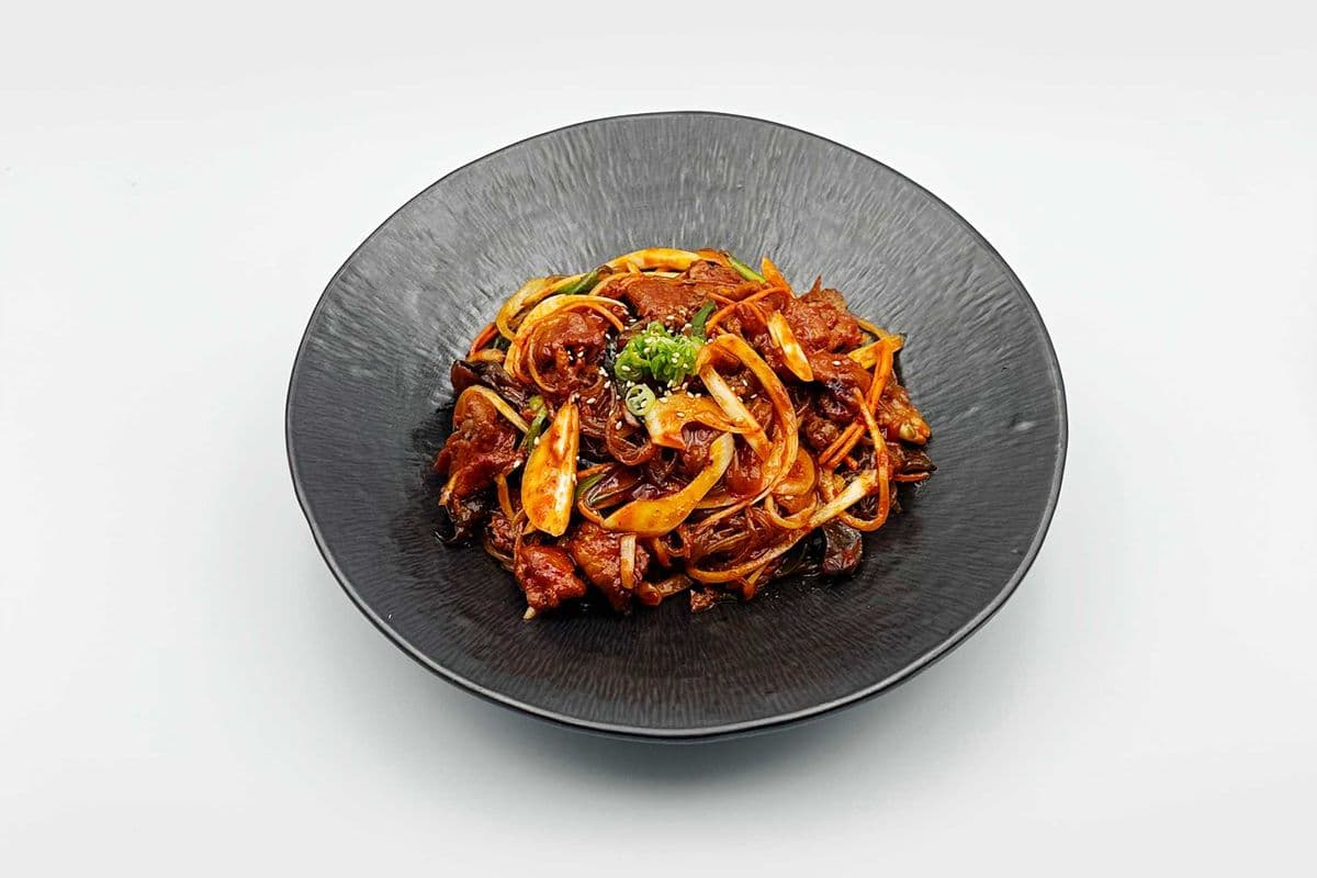 Spicy Pork Japchae