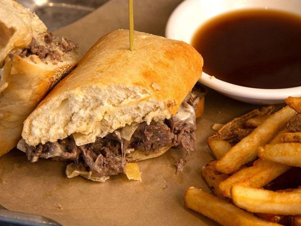 Provolone Beef Dip
