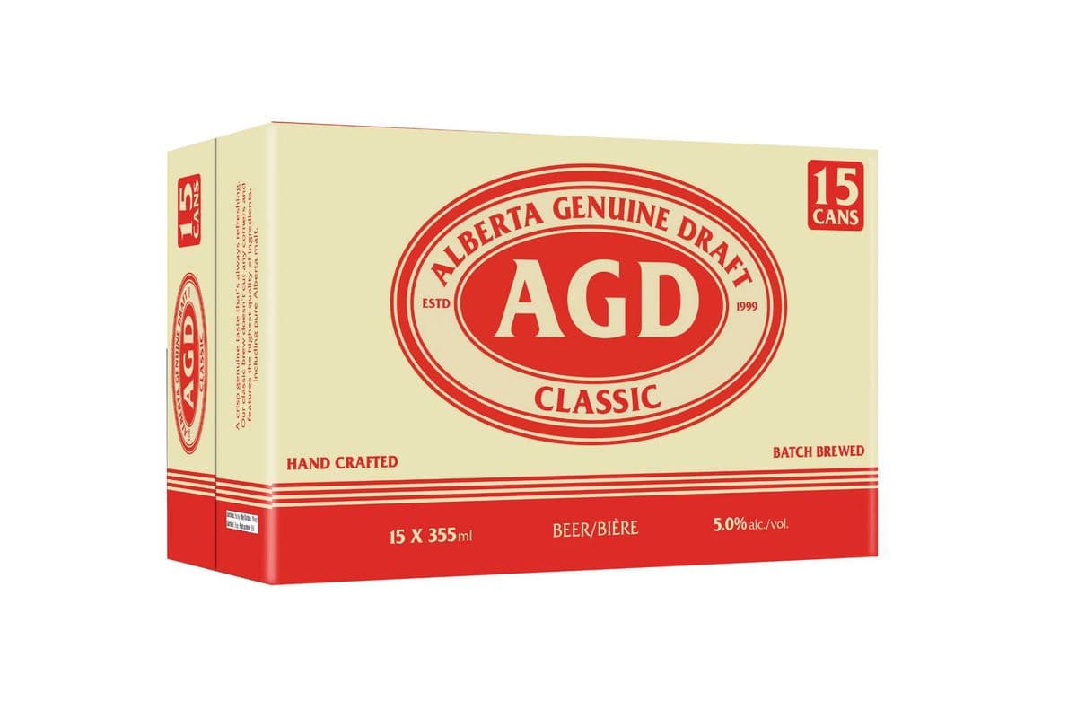 Alberta Genuine Draft (15 Cans) (15 x 355ml)