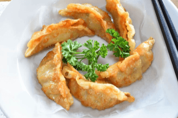 F12. Deep Fried Chicken Gyoza (6 pcs)