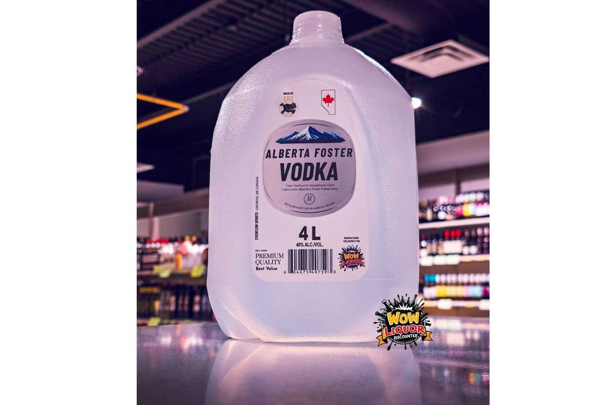 Alberta Foster Vodka 4L - Made by T rex (1 x 4l)