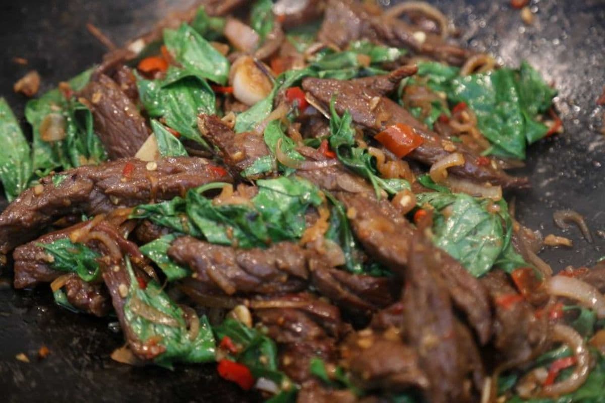 43. Thai Garlic Beef