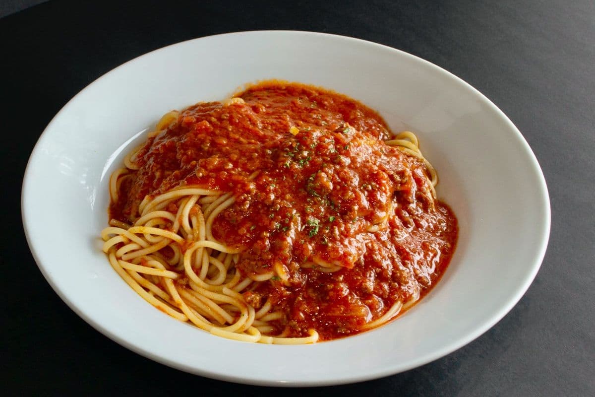 Spaghetti with Meat Sauce